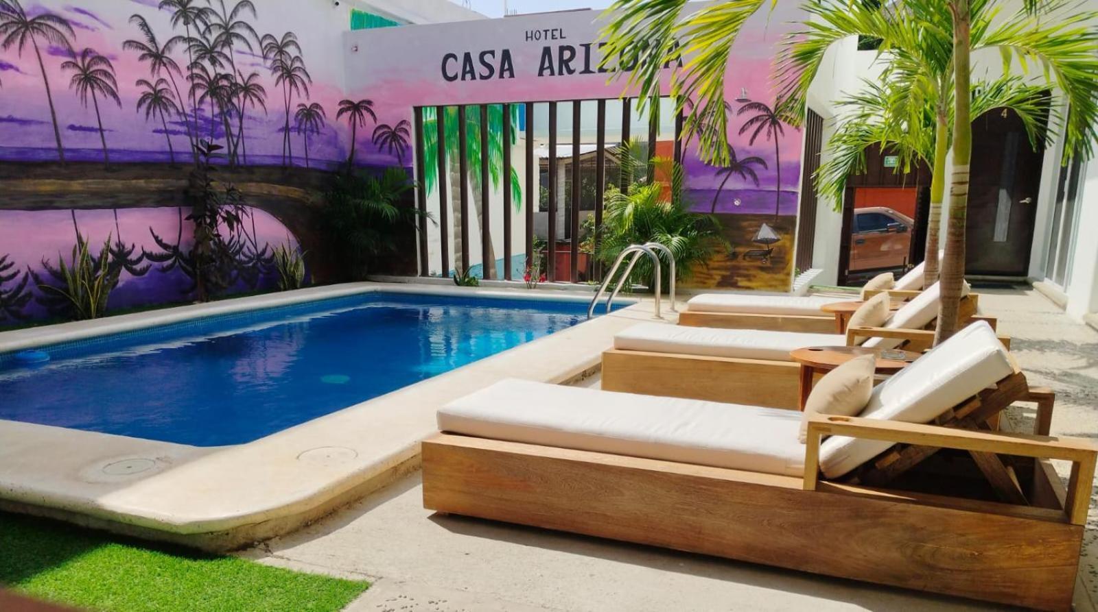 מלון Brisas de Zicatela Casa Arizona מראה חיצוני תמונה